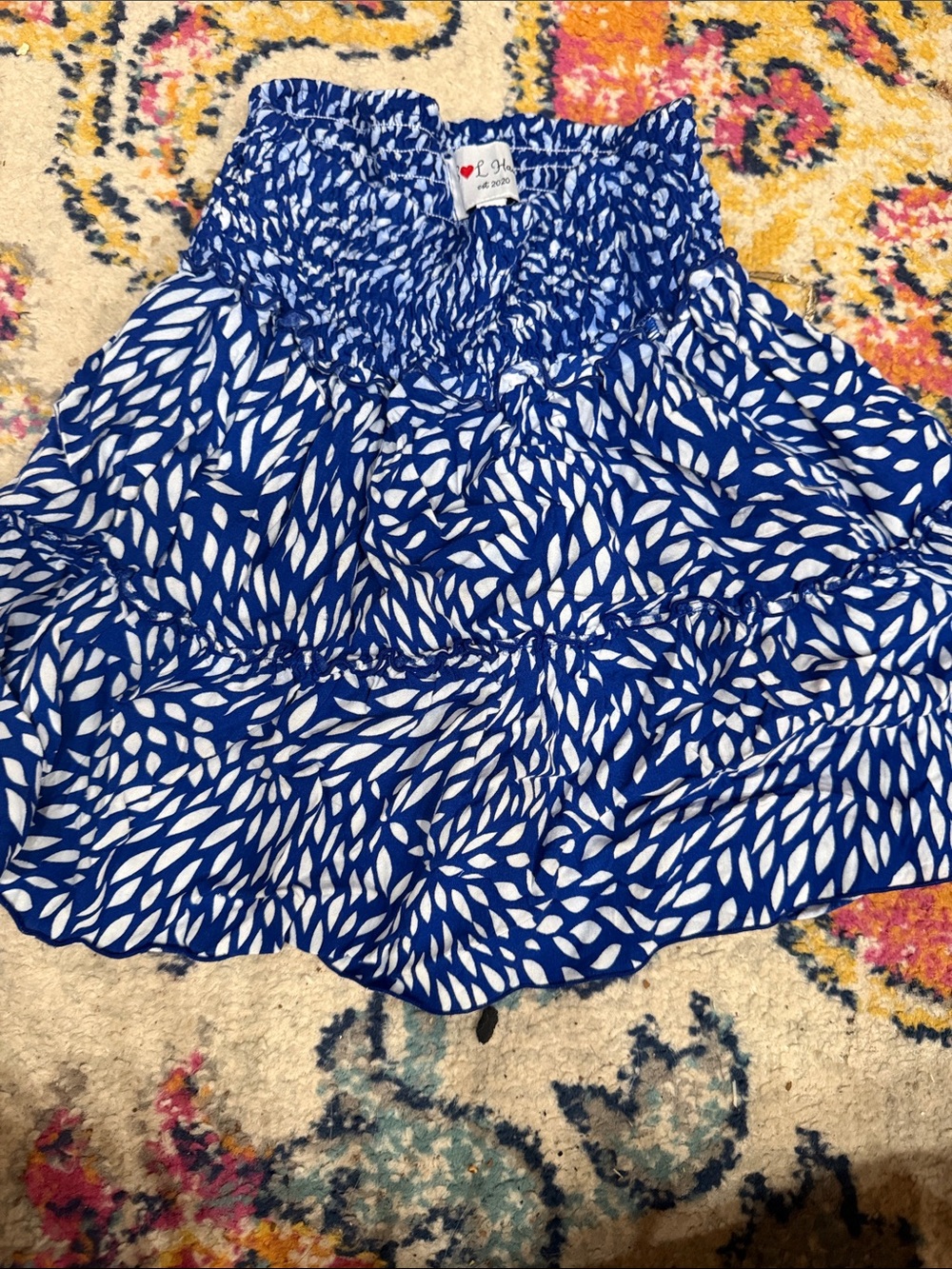 S❤️L Hawaii Smocked Waist Tropical Skirts